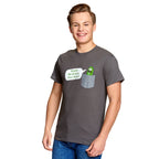 Image produit Rick and Morty - Pocket Pickle Rick t-shirt gris