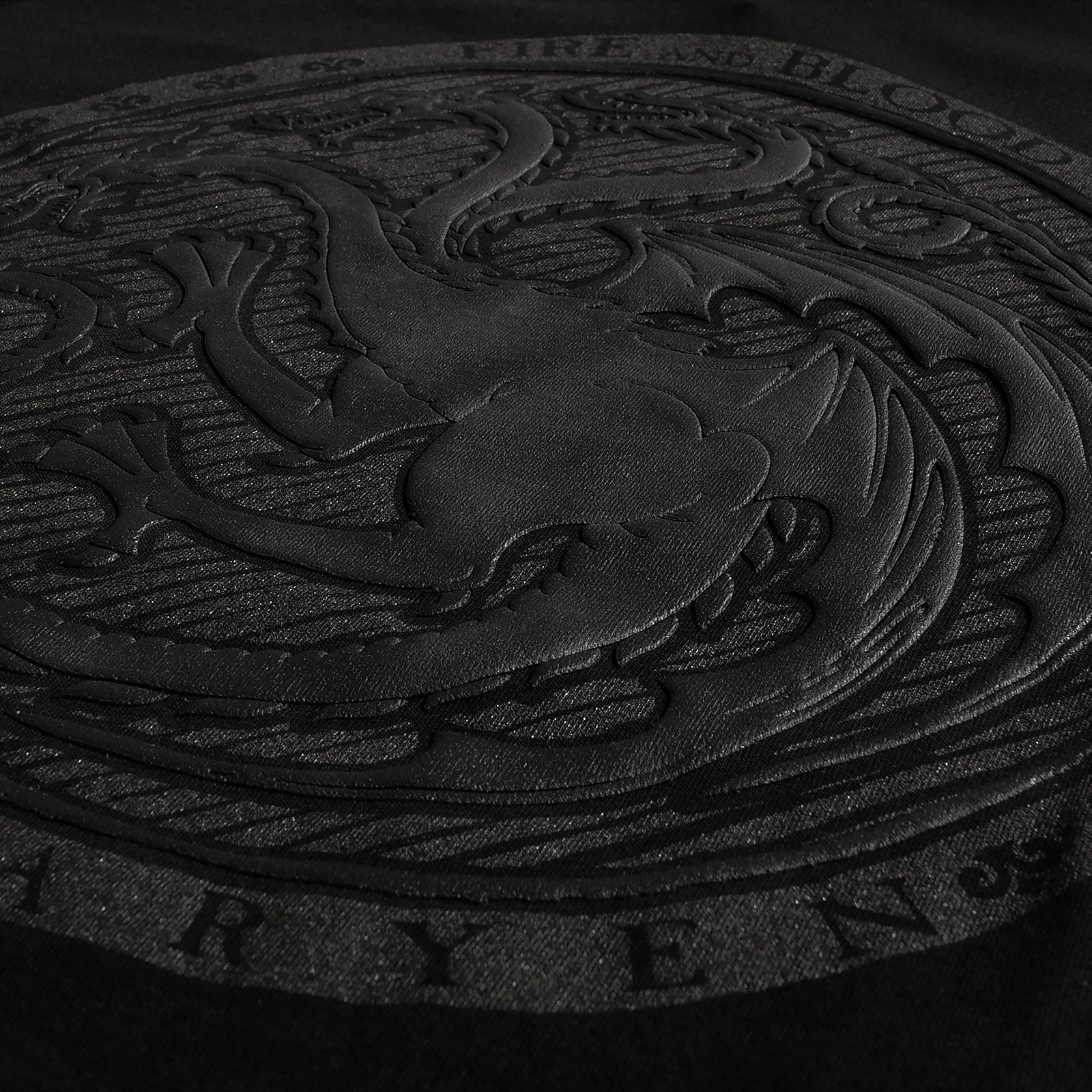 Product image Game of Thrones - Dark Targaryen 3D Logo T-Shirt Black