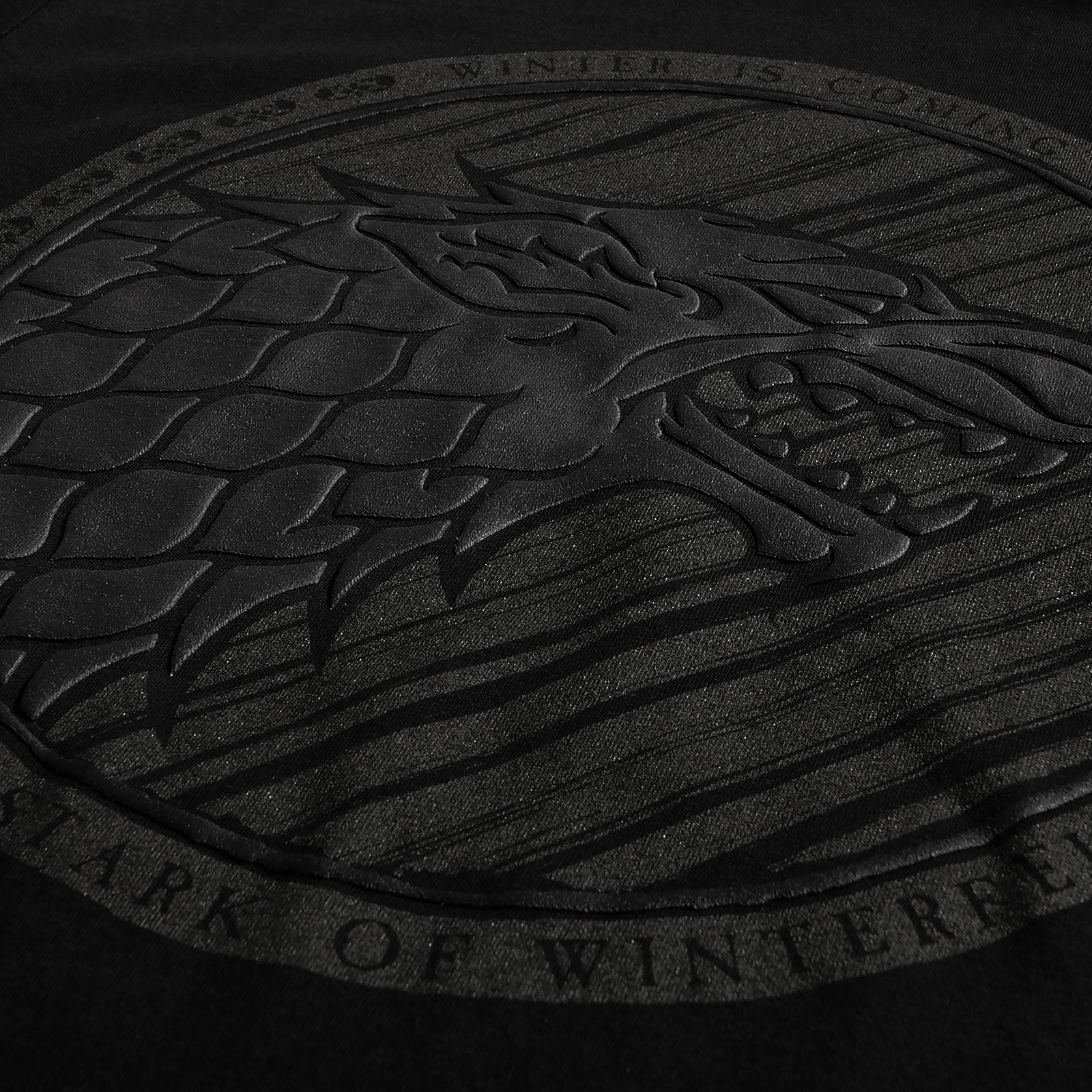 Image produit Game of Thrones - Dark Stark 3D Logo T-Shirt noir