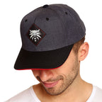Image produit Witcher - Casquette Snapback Patch Médaillon Loup