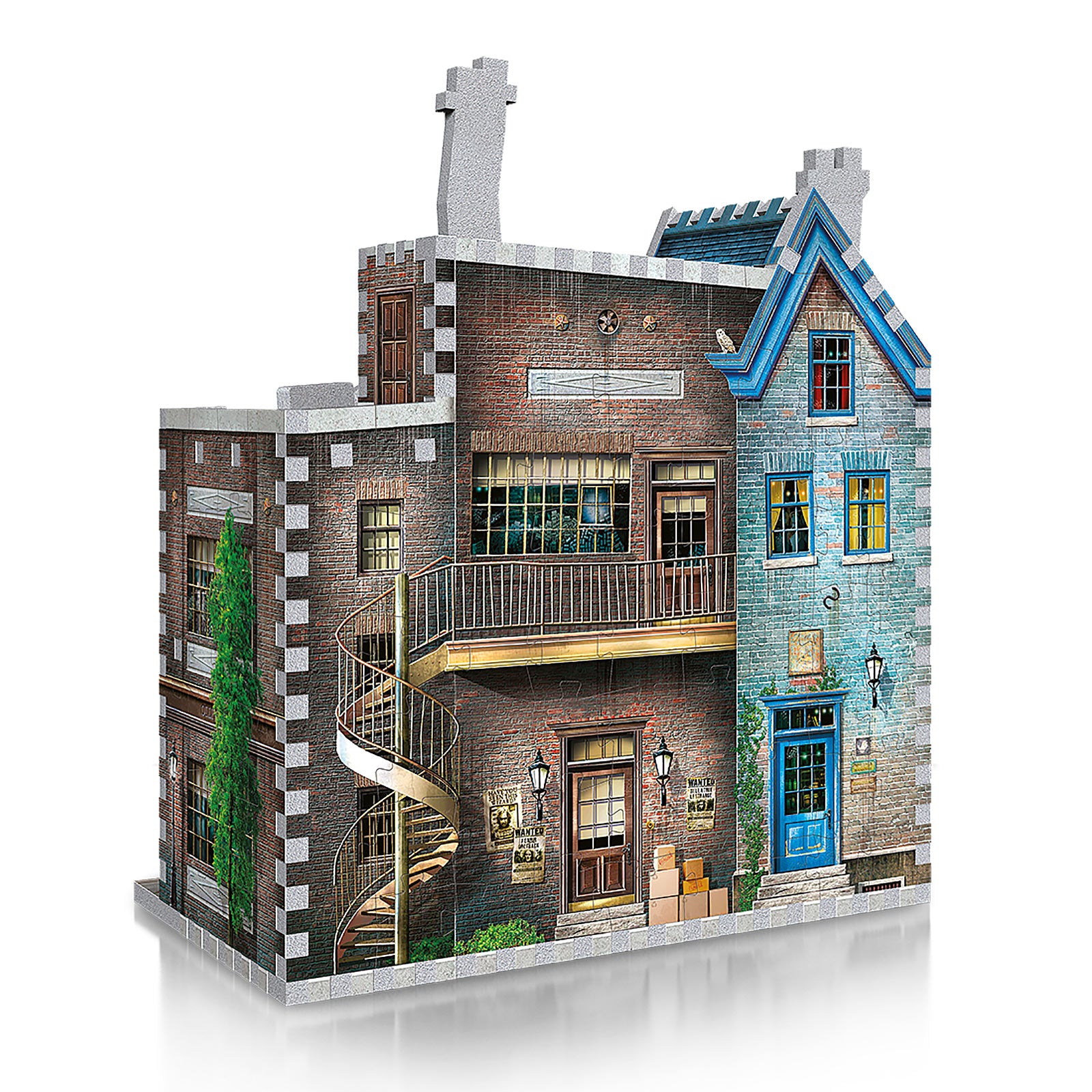 Product image Harry Potter - Ollivanders Wand Shop & Scribbulus' Stationery 3D Puzzle