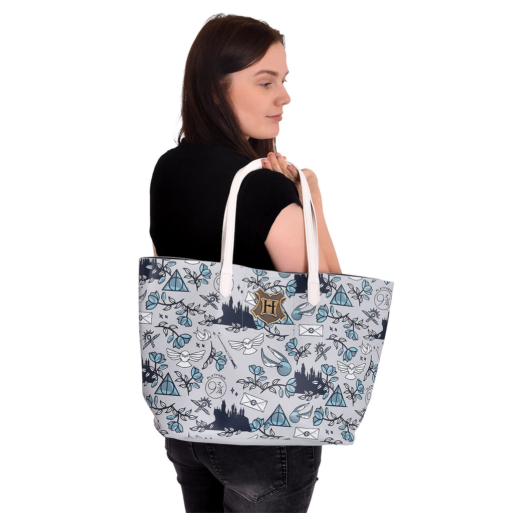 Image produit Harry Potter - Sac Shopper Symboles Magiques