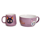 Image produit Sailor Moon - Ensemble petit déjeuner Luna et Artemis