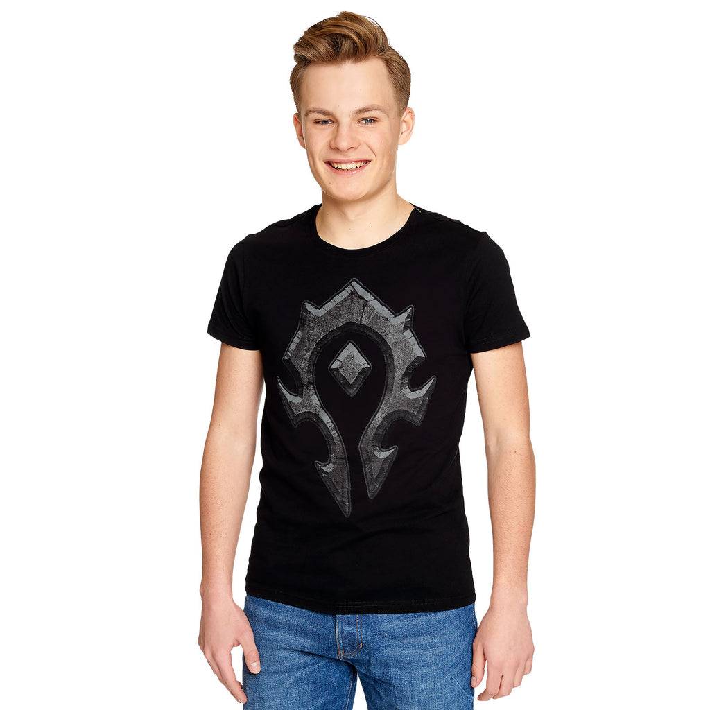 Image produit World of Warcraft - T-shirt logo Horde noir