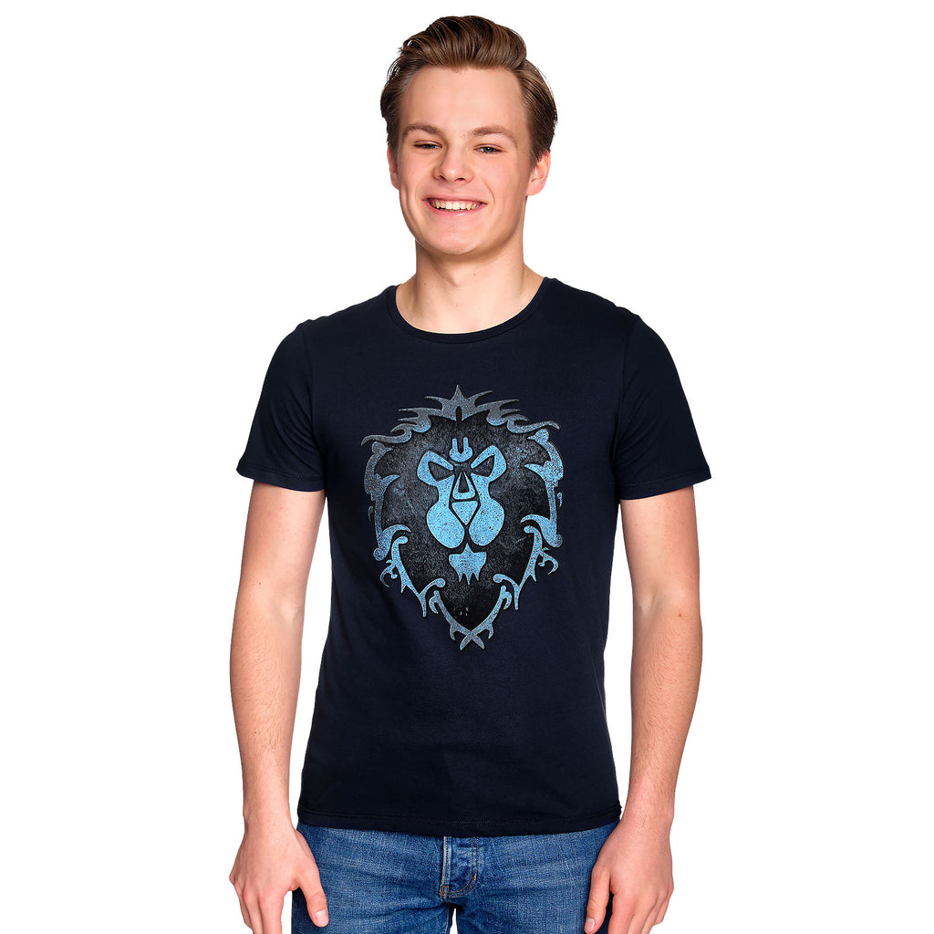 Image produit World of Warcraft - T-shirt Logo Alliance bleu