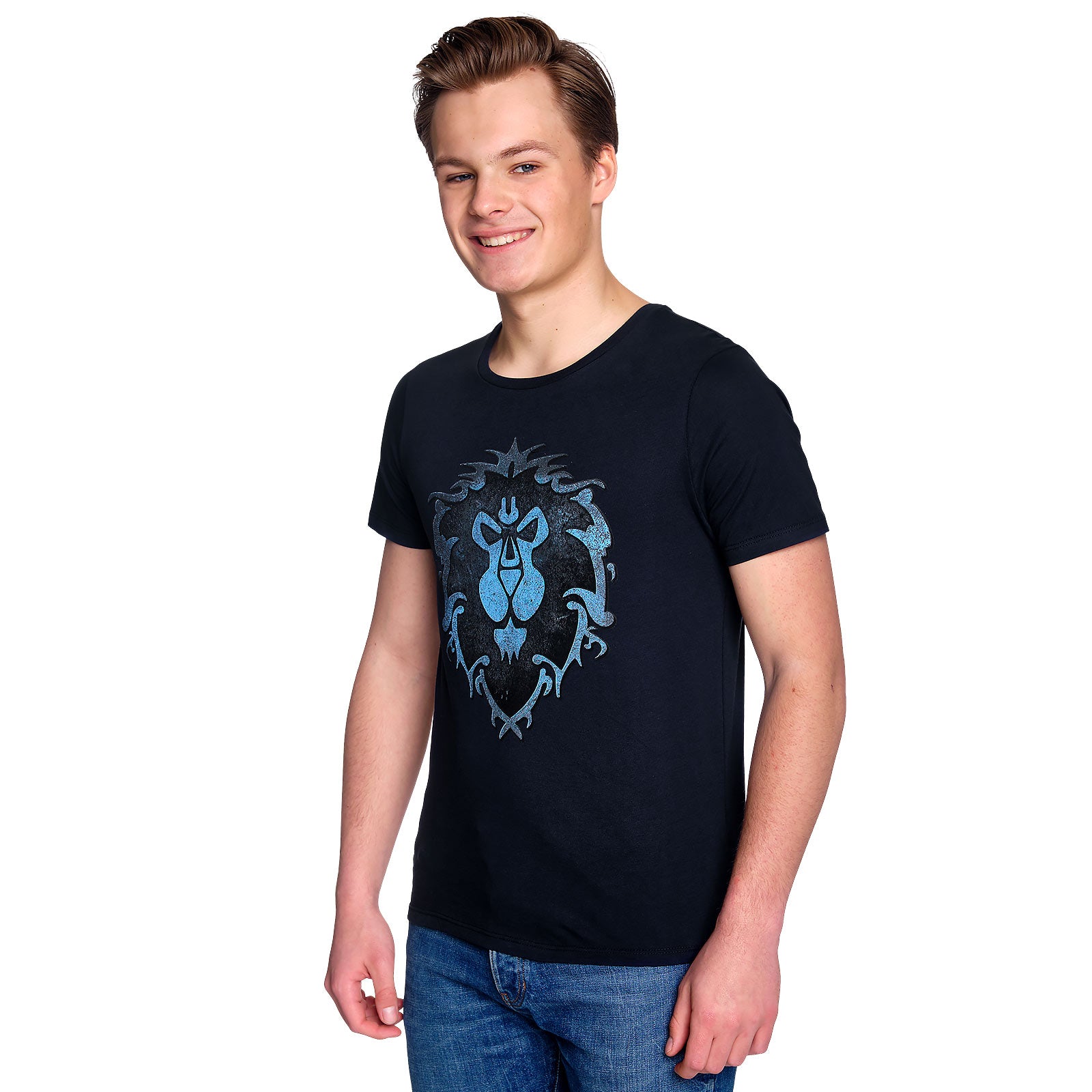 Image produit World of Warcraft - T-shirt Logo Alliance bleu