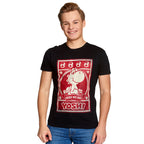 Image produit Super Mario - Yoshi Here We Go Poster T-Shirt Noir