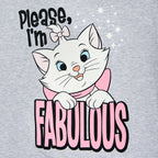 Image produit Aristocats - T-shirt femme Marie Fabulous gris