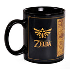 Image produit Zelda - Tasse à effet thermique Silhouette de la carte