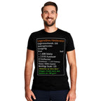 Image produit T-shirt noir légendaire de héros de niveau 120
