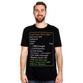 Image produit T-shirt noir de Héros Légendaire de niveau 120