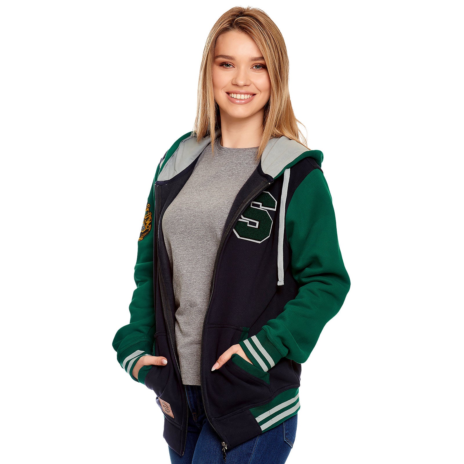 Image produit Harry Potter - Veste à capuche Proud Slytherin