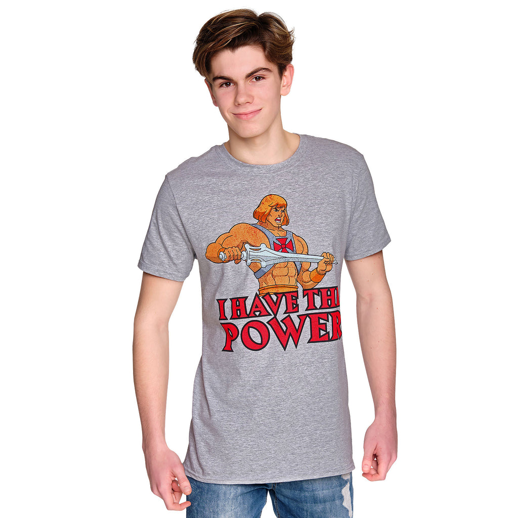 Image produit Masters of the Universe - T-shirt He-Man Power gris