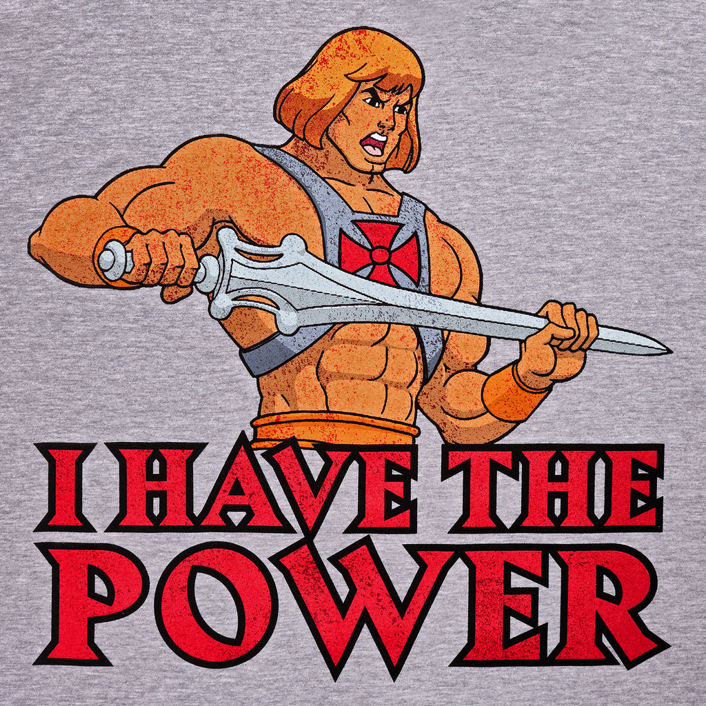 Image produit Masters of the Universe - T-shirt He-Man Power gris