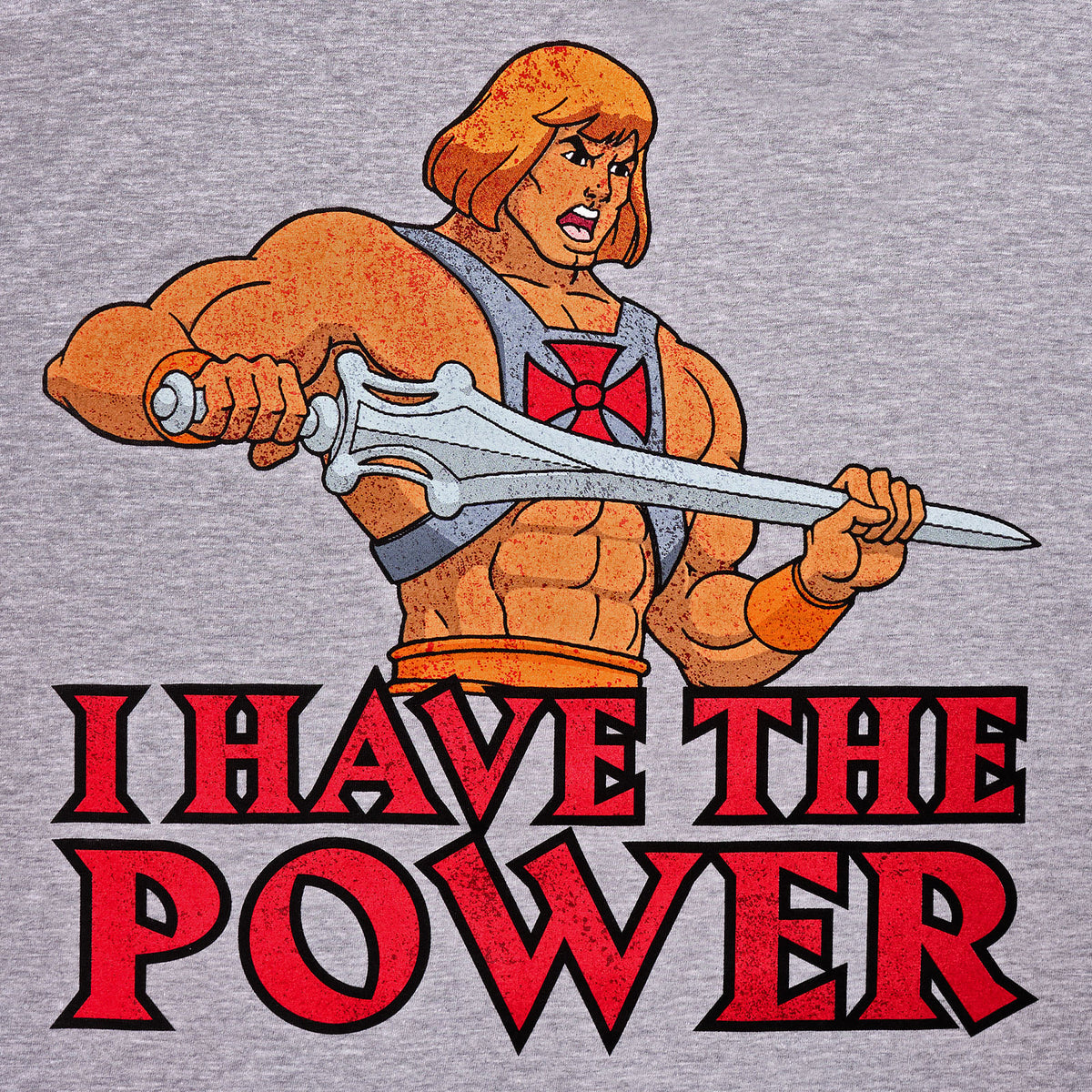 Image produit Masters of the Universe - T-shirt He-Man Power gris