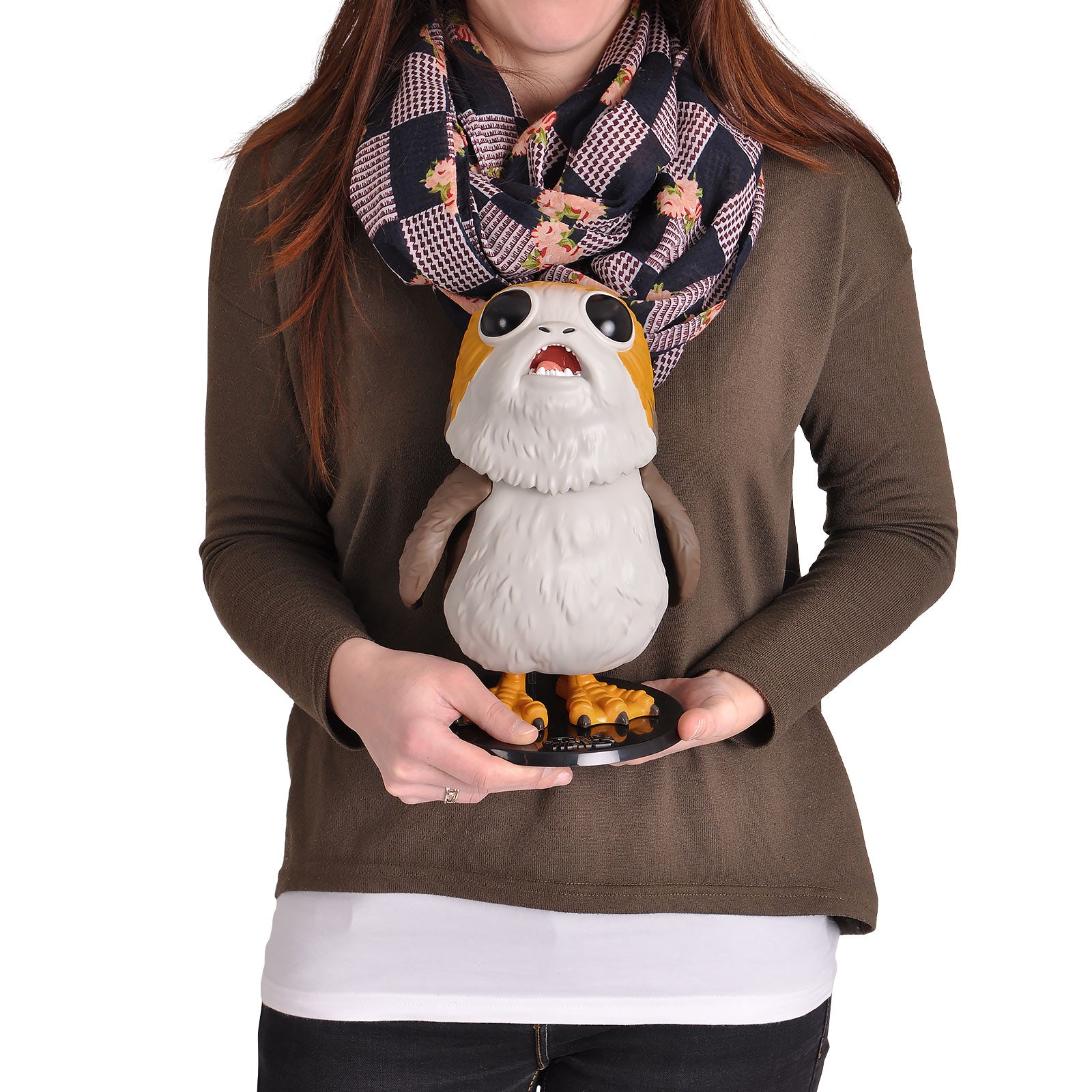 Image produit Star Wars - Porg Funko Pop figurine à tête branlante 27 cm