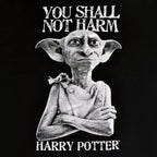 Image produit Harry Potter - Dobby You Shall Not Harm t-shirt noir