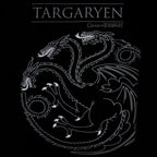 Image produit Game of Thrones - T-shirt noir Maison Targaryen