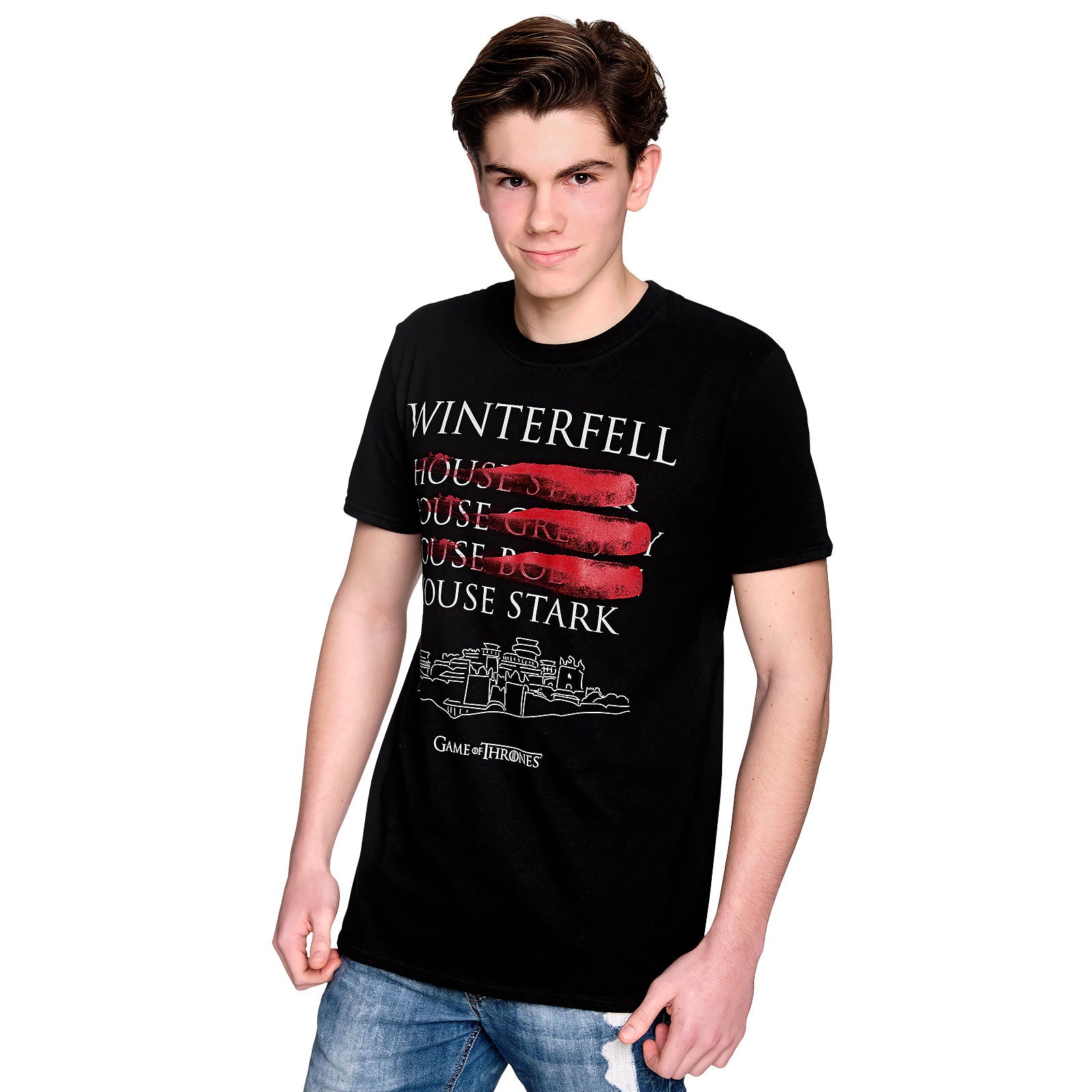 Image produit Game of Thrones - T-shirt noir des dirigeants de Winterfell