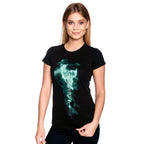 Image produit T-shirt Patronus Always pour femmes noir - Harry Potter