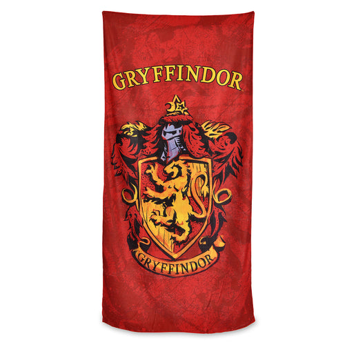 Image produit Harry Potter - Serviette de plage blason Gryffondor
