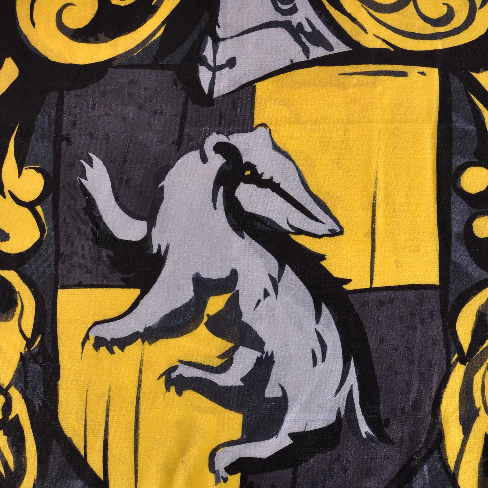 Image produit Harry Potter - Serviette de plage blason Hufflepuff