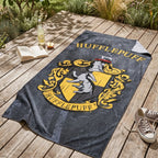 Image produit Harry Potter - Serviette de plage blason Hufflepuff