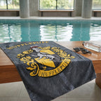 Image produit Harry Potter - Serviette de plage blason Hufflepuff