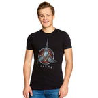 Image produit Star Trek - T-shirt noir avec emblème Klingon