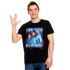 Image produit Star Trek - Spock Live Long and Prosper T-Shirt noir