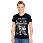 Image produit Star Trek - T-shirt Personnages noir