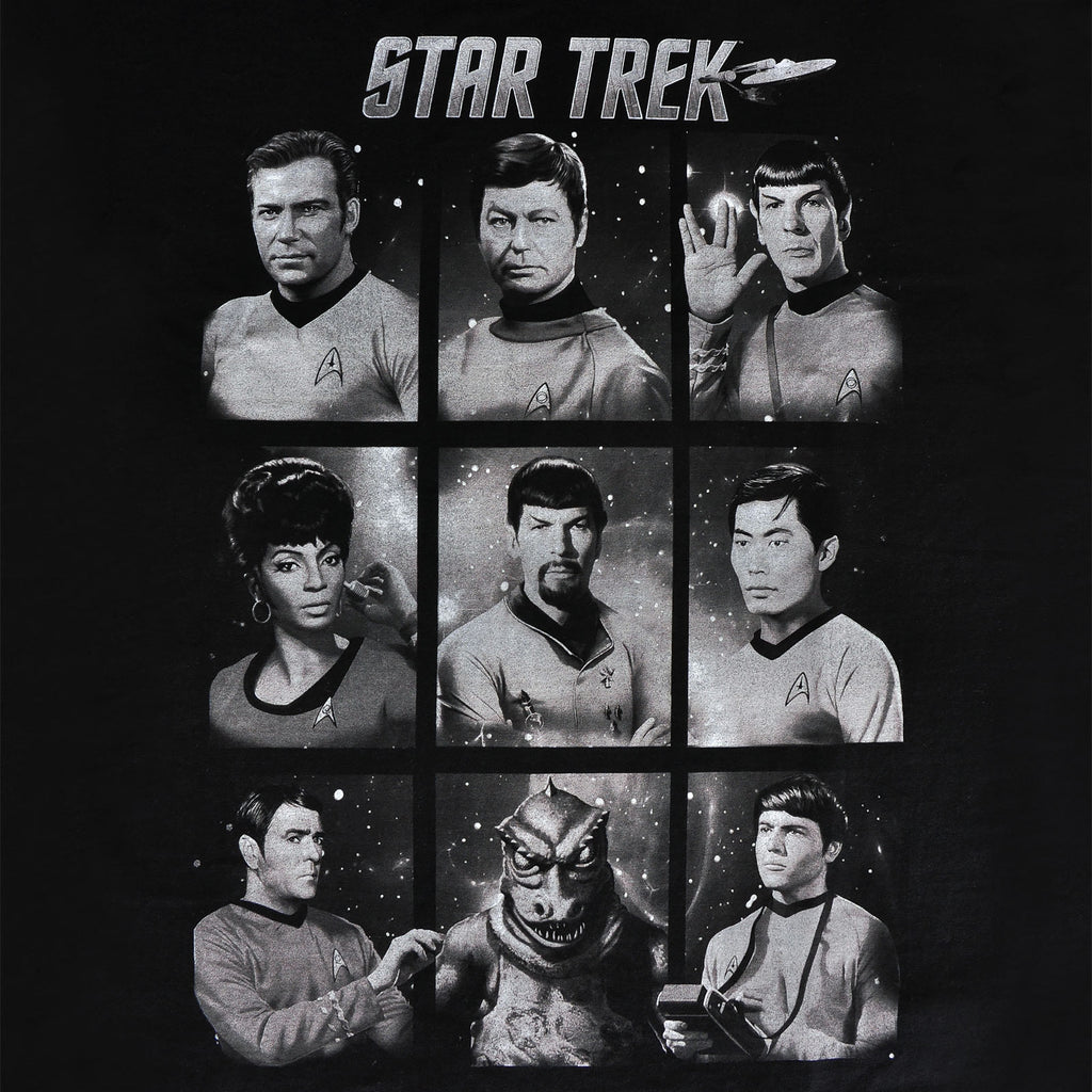 Image produit Star Trek - T-shirt Personnages noir