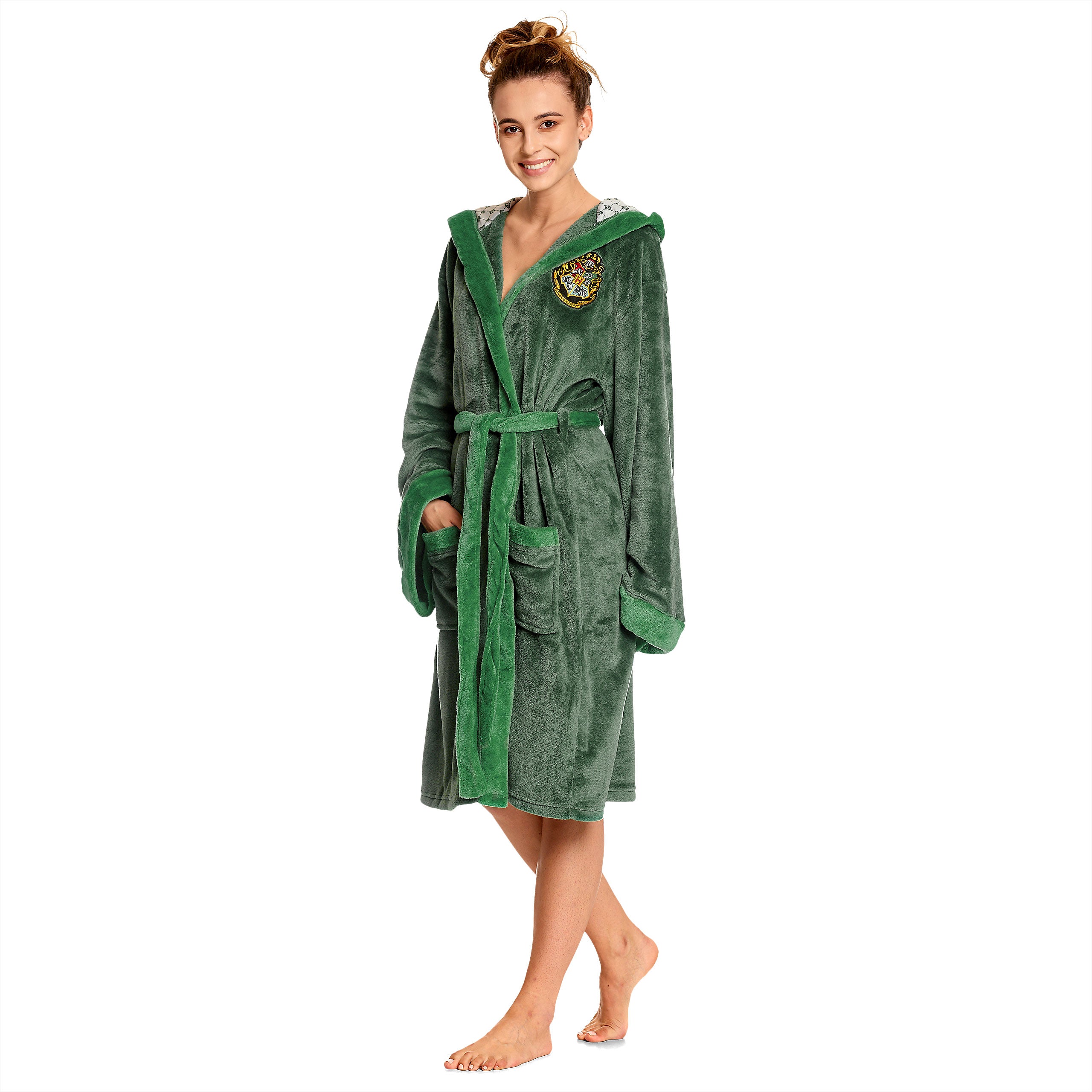Image produit Harry Potter - Peignoir à l'effigie de Slytherin vert