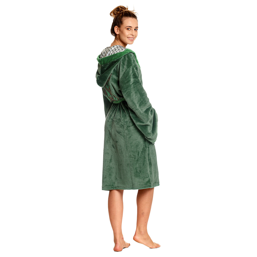 Image produit Harry Potter - Peignoir à l'effigie de Slytherin vert