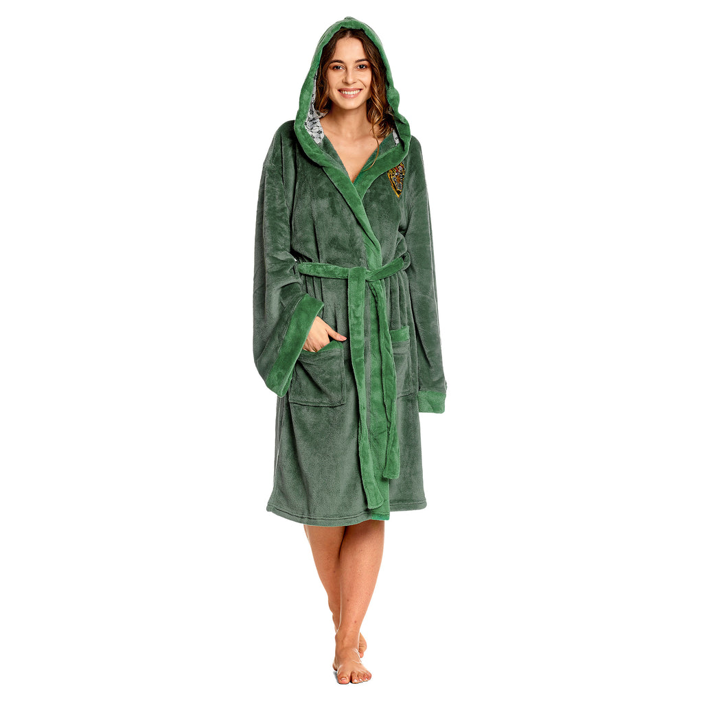 Image produit Harry Potter - Peignoir à l'effigie de Slytherin vert