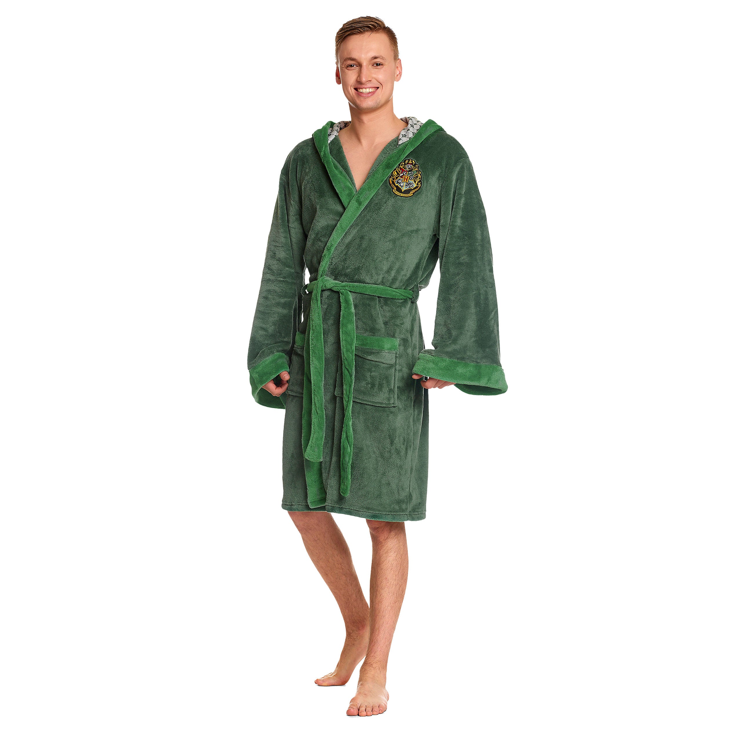 Image produit Harry Potter - Peignoir à l'effigie de Slytherin vert