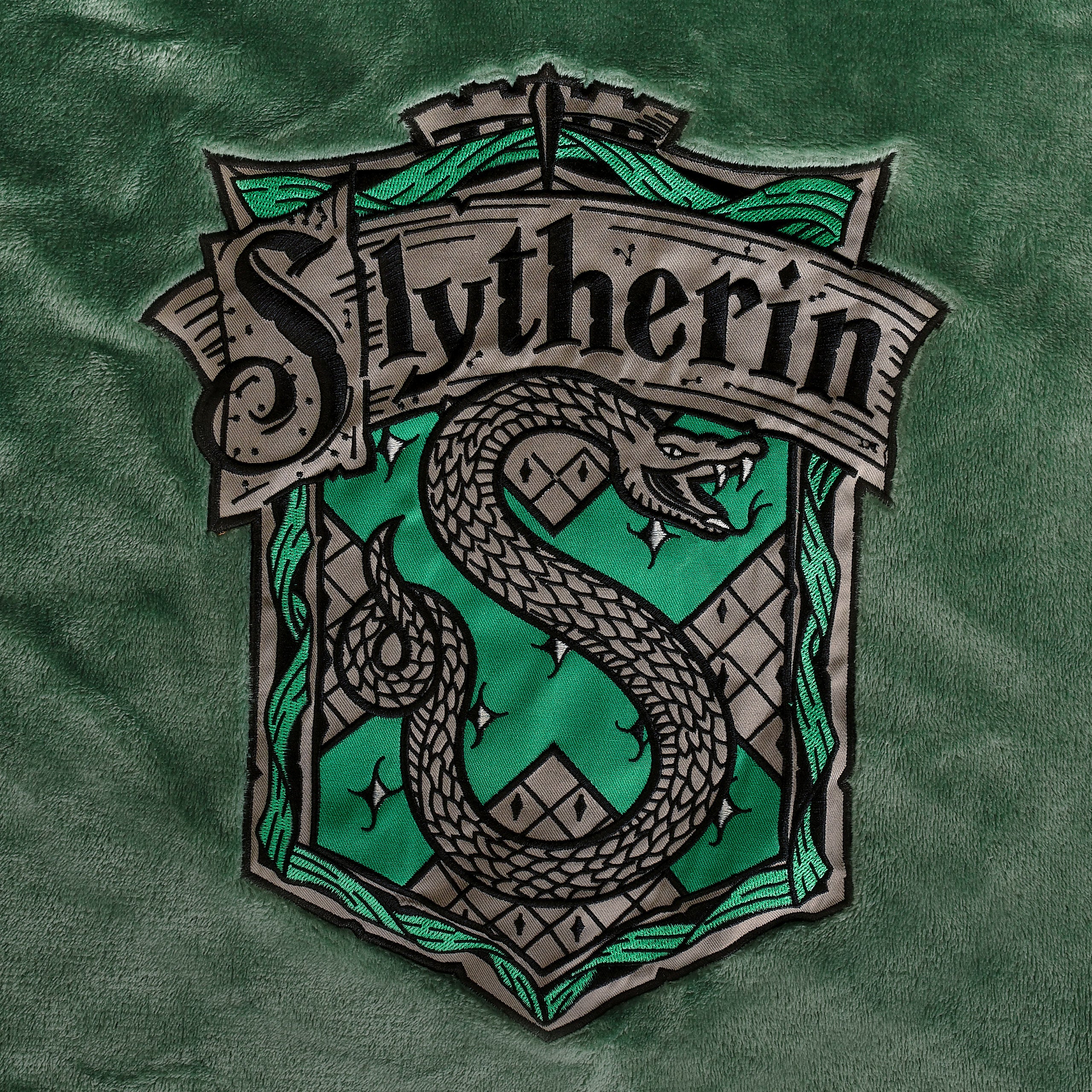 Image produit Harry Potter - Peignoir à l'effigie de Slytherin vert
