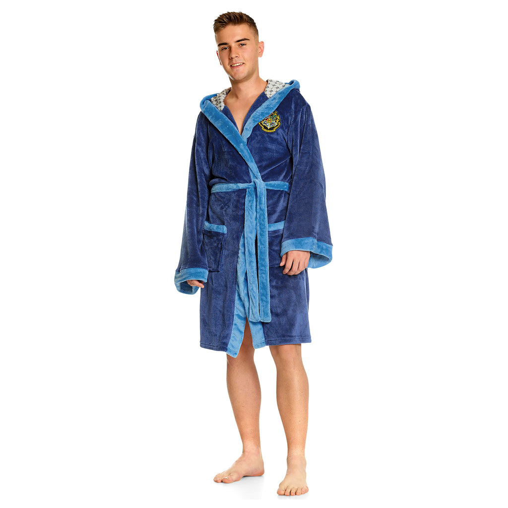 Image produit Harry Potter - Peignoir bleu avec blason de Serdaigle