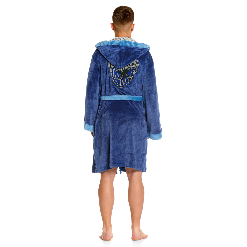 Image produit Harry Potter - Peignoir bleu avec blason de Serdaigle