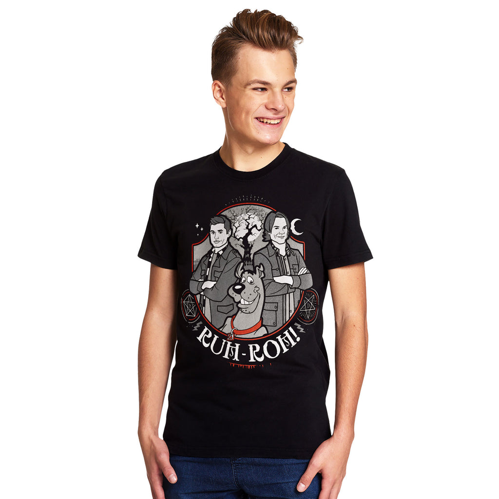 Image produit Supernatural - Scoobynatural Ruh-roh ! T-shirt noir