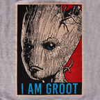 Image produit Les Gardiens de la Galaxie - I Am Groot T-Shirt Femme Gris