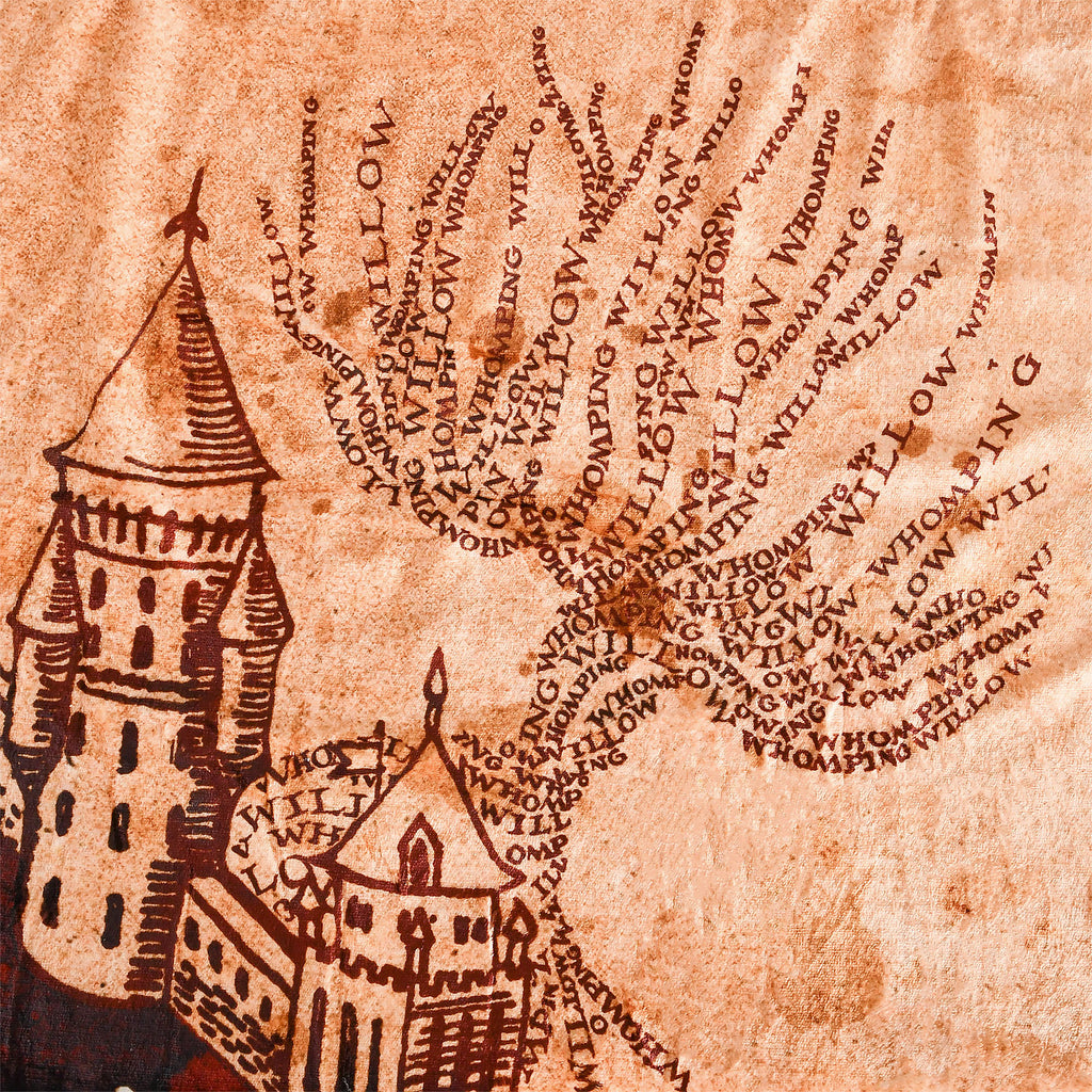 Image produit Harry Potter - Carte du Maraudeur Couverture Moelleuse avec Fourrure Teddy