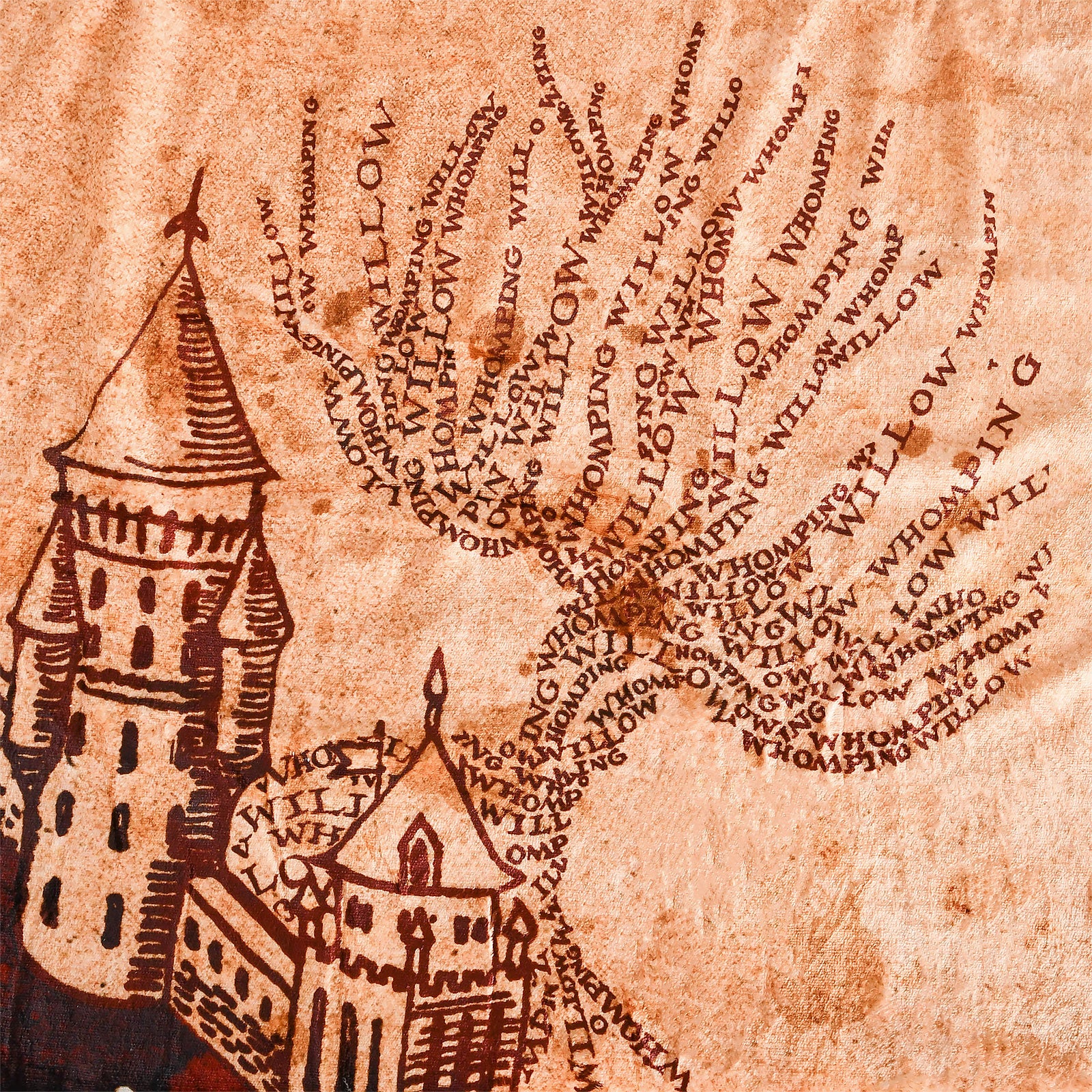 Image produit Harry Potter - Carte du Maraudeur Couverture Moelleuse avec Fourrure Teddy