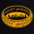 Image produit Seigneur des Anneaux - T-shirt noir de la Communauté de l'Anneau