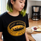 Image produit Seigneur des Anneaux - T-shirt noir de la Communauté de l'Anneau