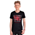 Image produit T-shirt 'Toutes les bonnes choses ont une fin' pour les fans de Game of Thrones