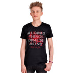 Image produit T-shirt 'Toutes les bonnes choses ont une fin' pour les fans de Game of Thrones