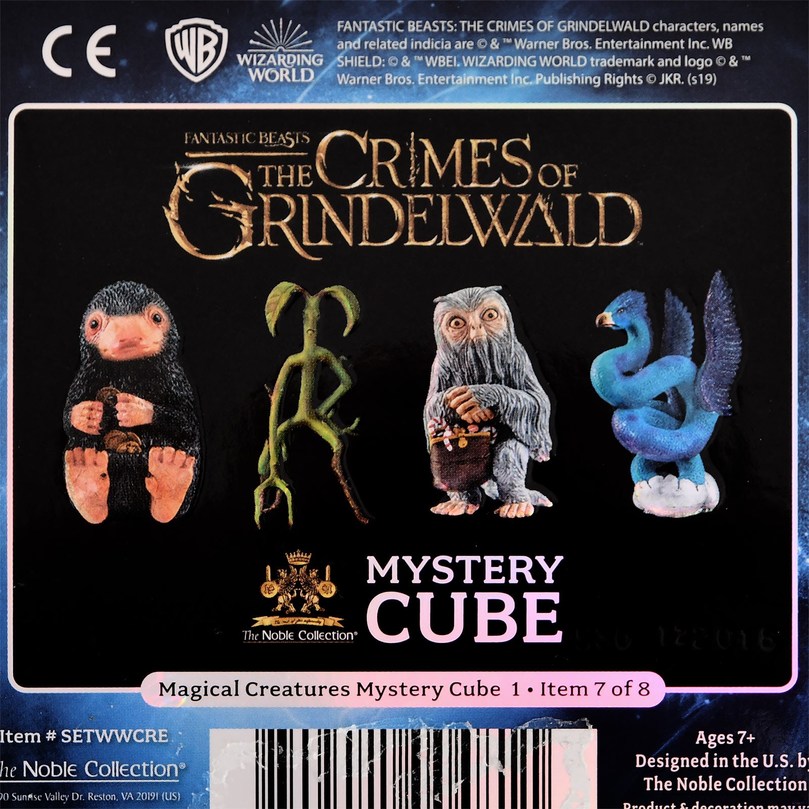 Image produit Harry Potter & Animaux fantastiques - Figurine Mystery Cube