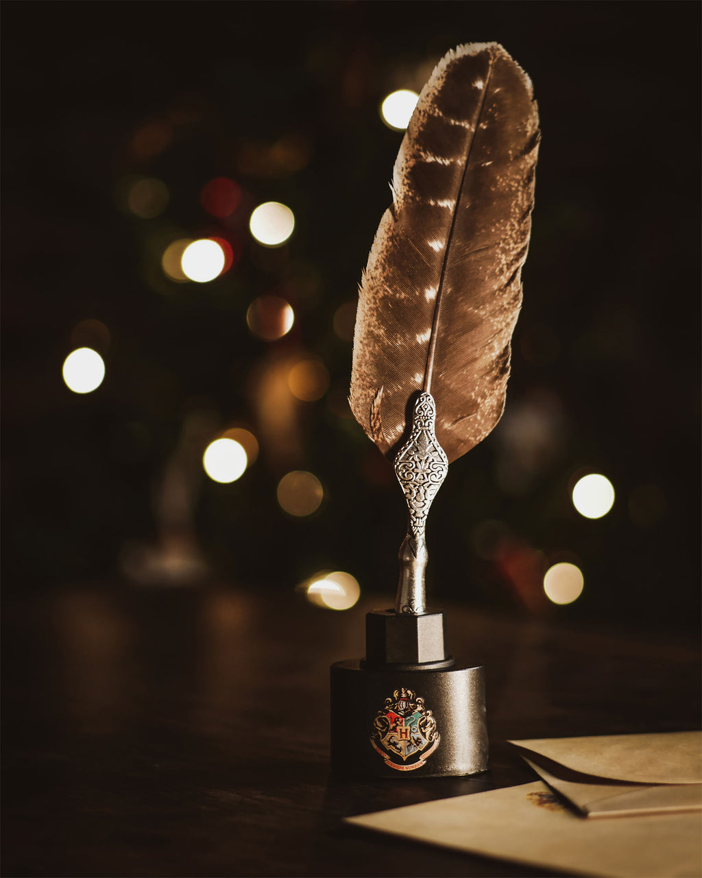 Image produit Harry Potter - Stylo Plume avec Porte-Encrier