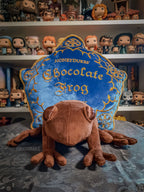 Image produit Harry Potter - Coussin Grenouille en Chocolat avec Figurine en Peluche